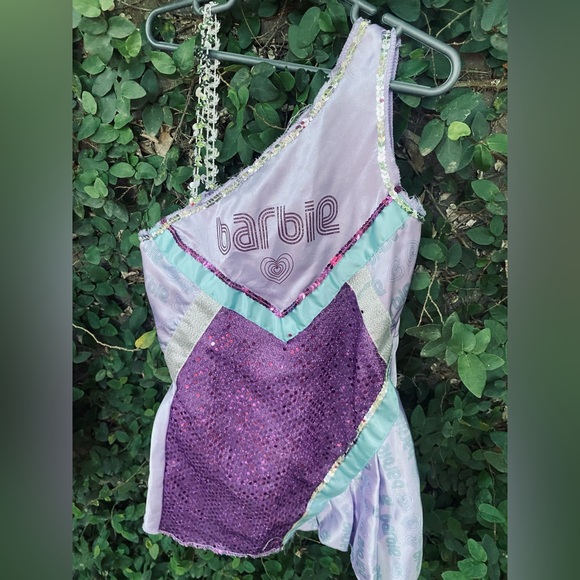 🎃VINTAGE⭐️Girls BARBIE Costume SZ Small - Picture 2 of 5